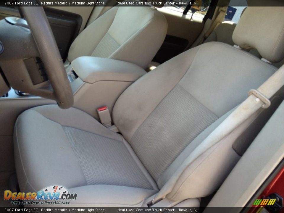 2007 Ford Edge SE Redfire Metallic / Medium Light Stone Photo #25