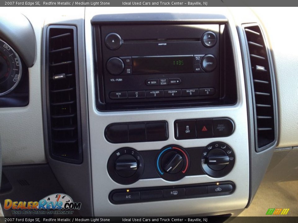 2007 Ford Edge SE Redfire Metallic / Medium Light Stone Photo #28