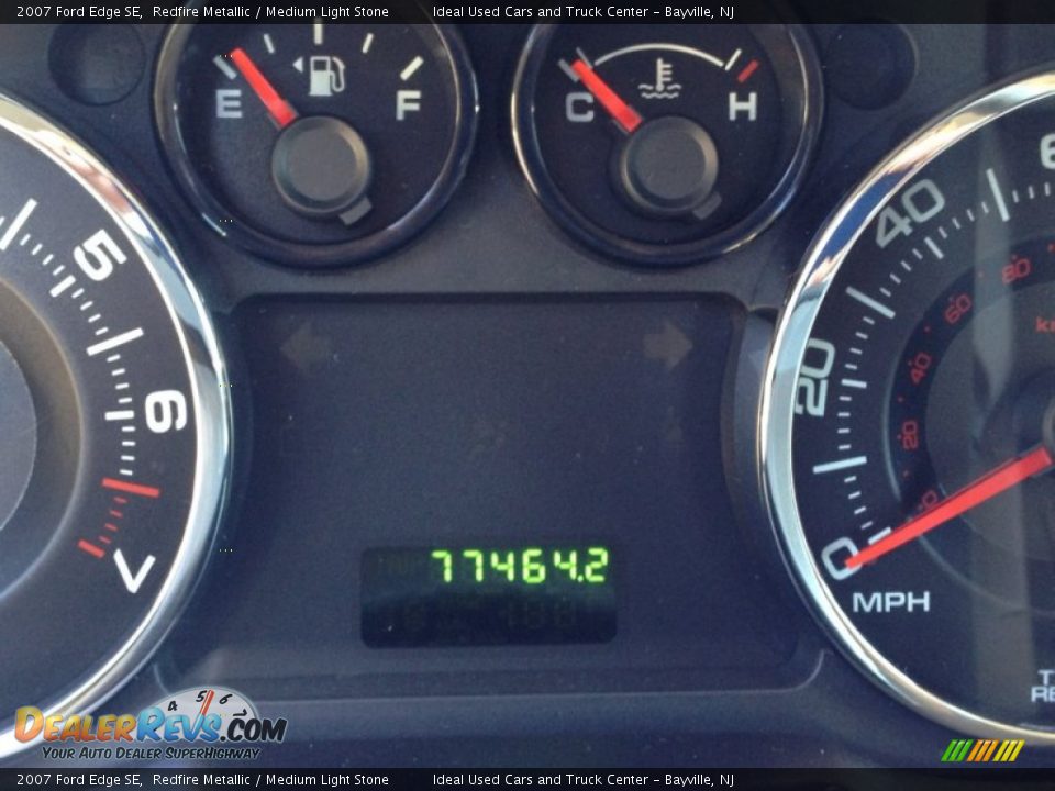 2007 Ford Edge SE Redfire Metallic / Medium Light Stone Photo #29
