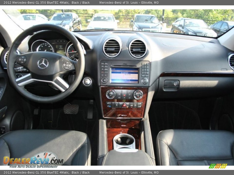 2012 Mercedes-Benz GL 350 BlueTEC 4Matic Black / Black Photo #3