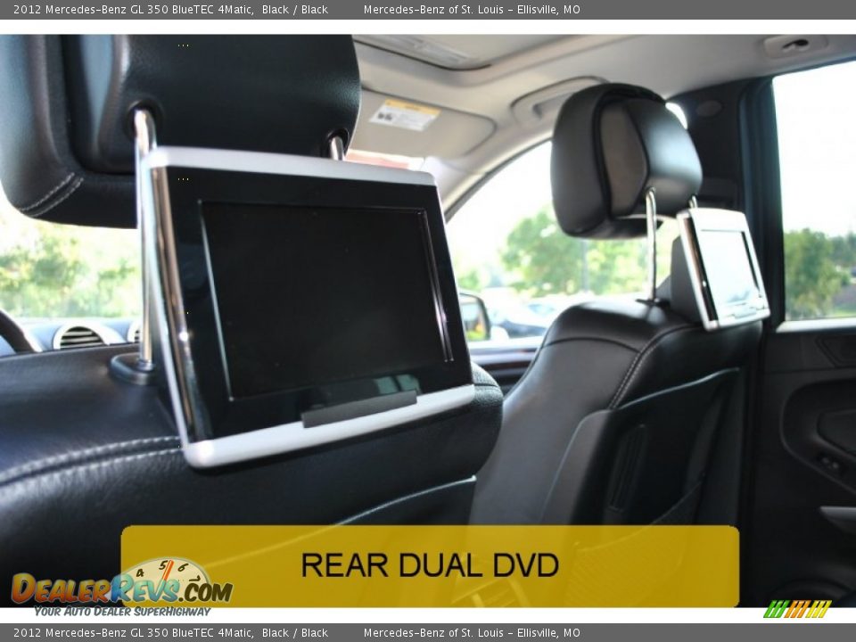 2012 Mercedes-Benz GL 350 BlueTEC 4Matic Black / Black Photo #4