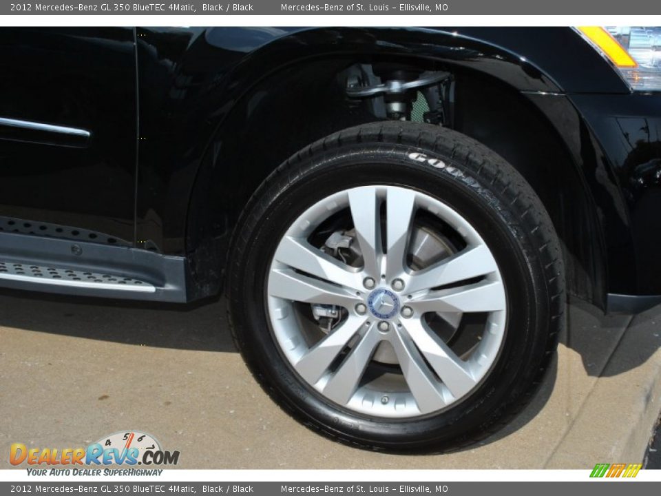 2012 Mercedes-Benz GL 350 BlueTEC 4Matic Black / Black Photo #6