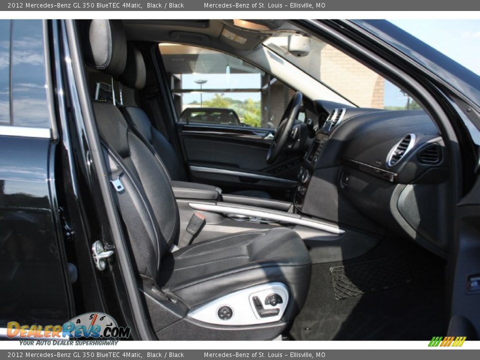 2012 Mercedes-Benz GL 350 BlueTEC 4Matic Black / Black Photo #8