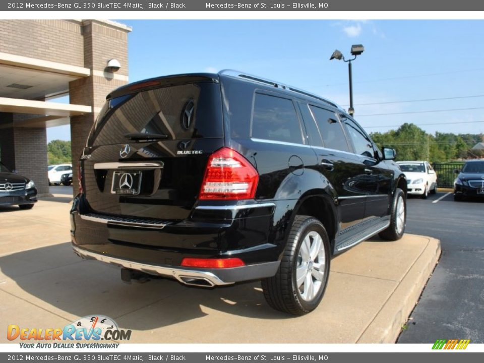 2012 Mercedes-Benz GL 350 BlueTEC 4Matic Black / Black Photo #10