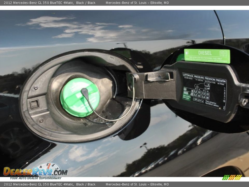 2012 Mercedes-Benz GL 350 BlueTEC 4Matic Black / Black Photo #13