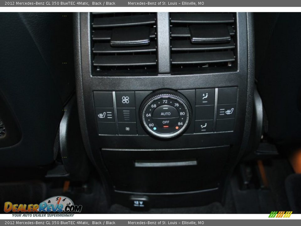 2012 Mercedes-Benz GL 350 BlueTEC 4Matic Black / Black Photo #18