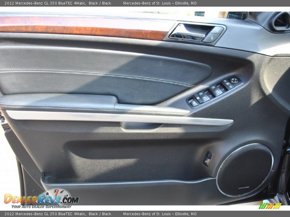 2012 Mercedes-Benz GL 350 BlueTEC 4Matic Black / Black Photo #22