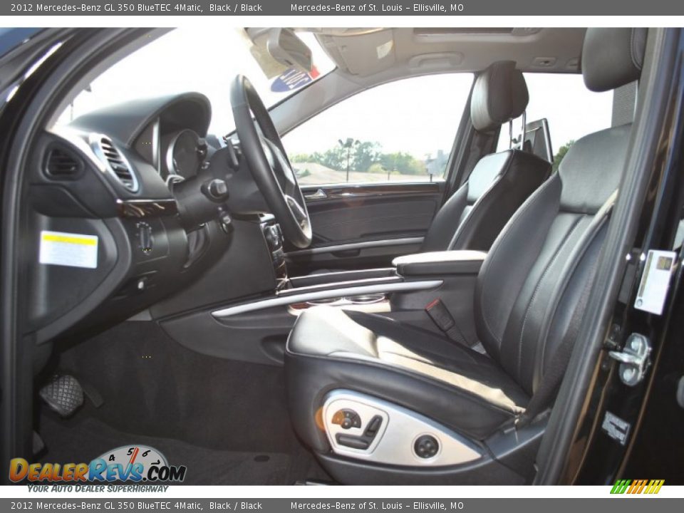 2012 Mercedes-Benz GL 350 BlueTEC 4Matic Black / Black Photo #23