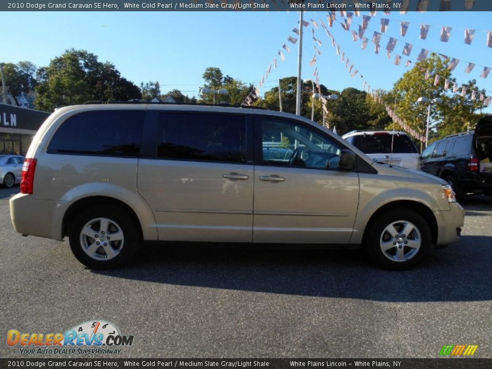 2010 Dodge Grand Caravan SE Hero White Gold Pearl / Medium Slate Gray/Light Shale Photo #4