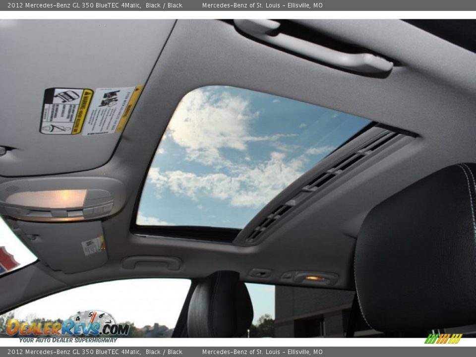 2012 Mercedes-Benz GL 350 BlueTEC 4Matic Black / Black Photo #24