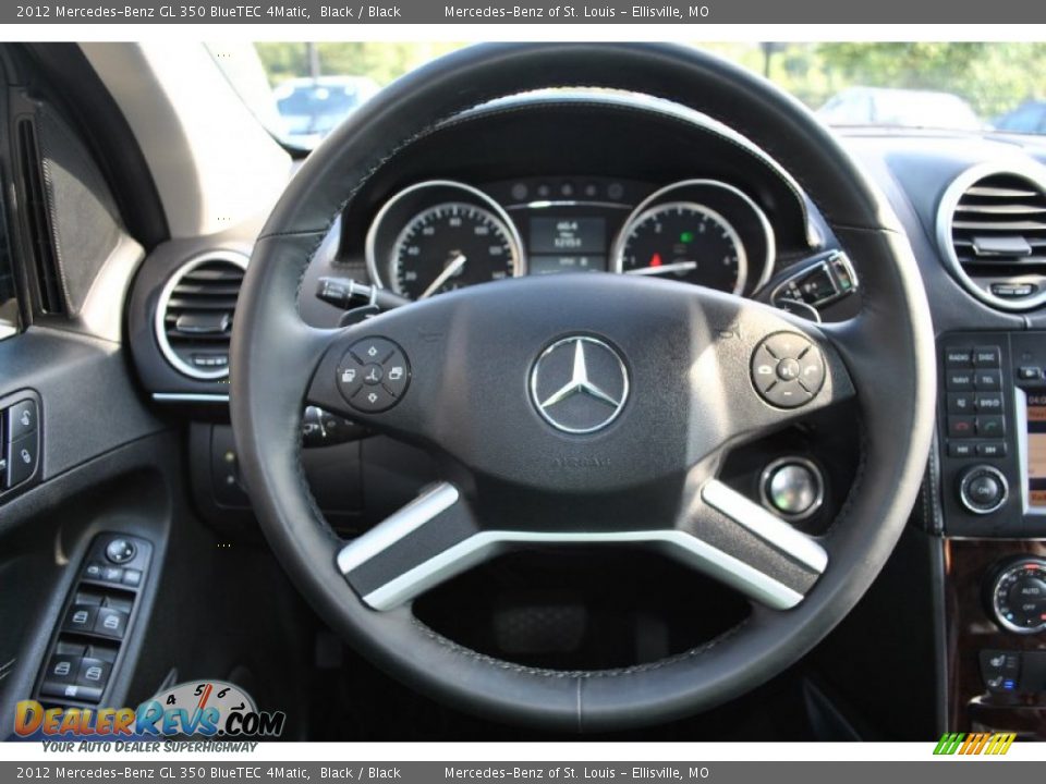 2012 Mercedes-Benz GL 350 BlueTEC 4Matic Black / Black Photo #26