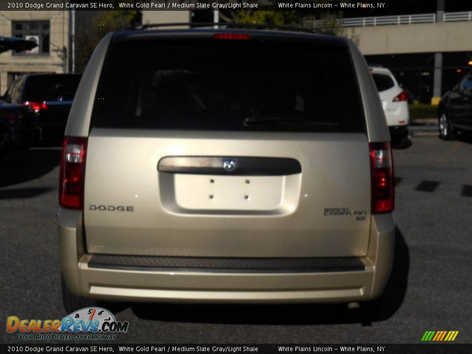 2010 Dodge Grand Caravan SE Hero White Gold Pearl / Medium Slate Gray/Light Shale Photo #7