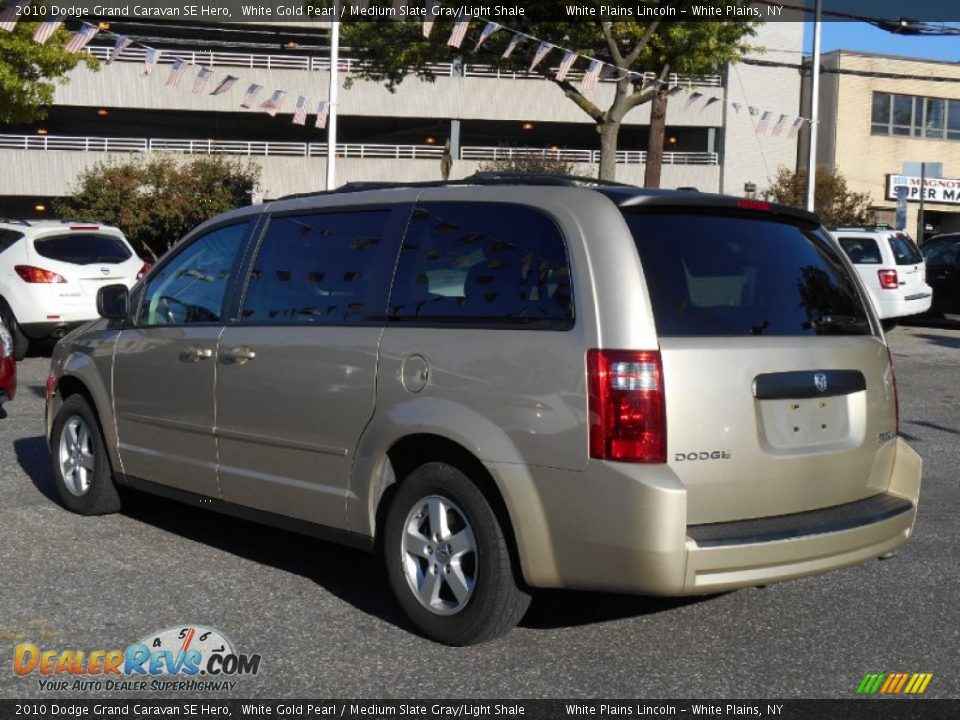 2010 Dodge Grand Caravan SE Hero White Gold Pearl / Medium Slate Gray/Light Shale Photo #8