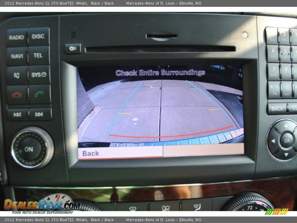 2012 Mercedes-Benz GL 350 BlueTEC 4Matic Black / Black Photo #29