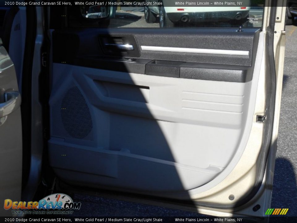 2010 Dodge Grand Caravan SE Hero White Gold Pearl / Medium Slate Gray/Light Shale Photo #11