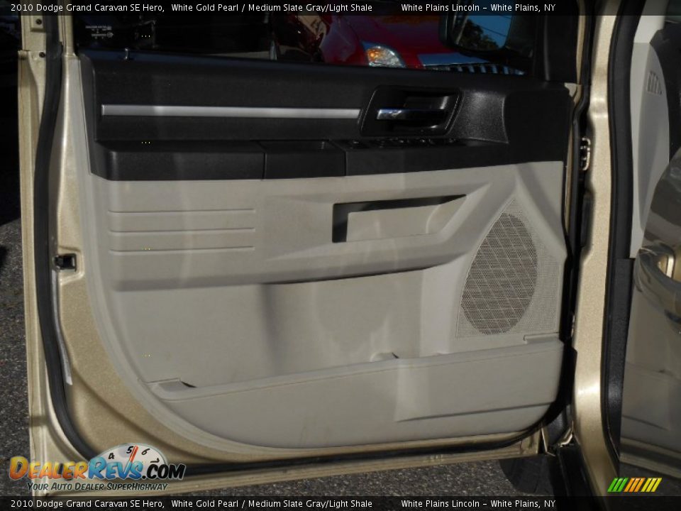 2010 Dodge Grand Caravan SE Hero White Gold Pearl / Medium Slate Gray/Light Shale Photo #13