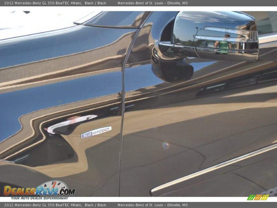 2012 Mercedes-Benz GL 350 BlueTEC 4Matic Black / Black Photo #34