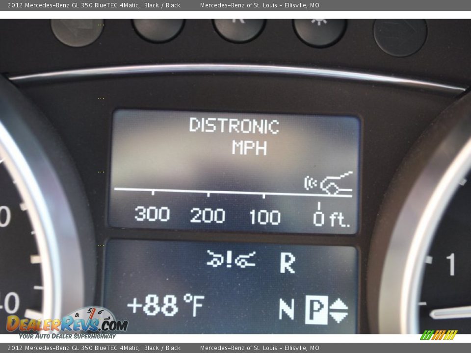 2012 Mercedes-Benz GL 350 BlueTEC 4Matic Black / Black Photo #35