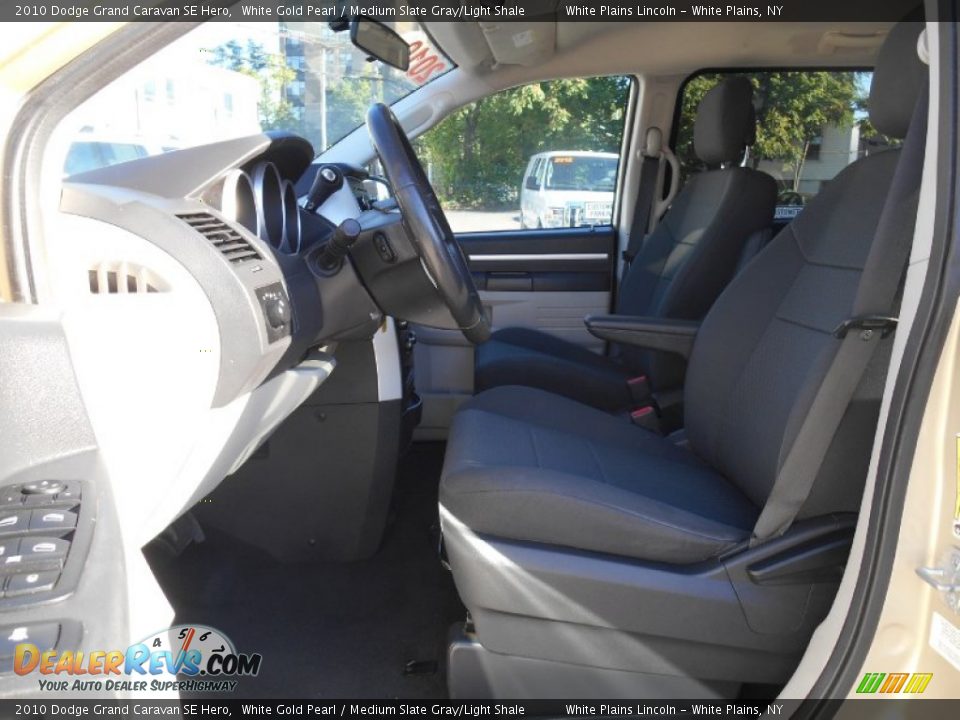 2010 Dodge Grand Caravan SE Hero White Gold Pearl / Medium Slate Gray/Light Shale Photo #15