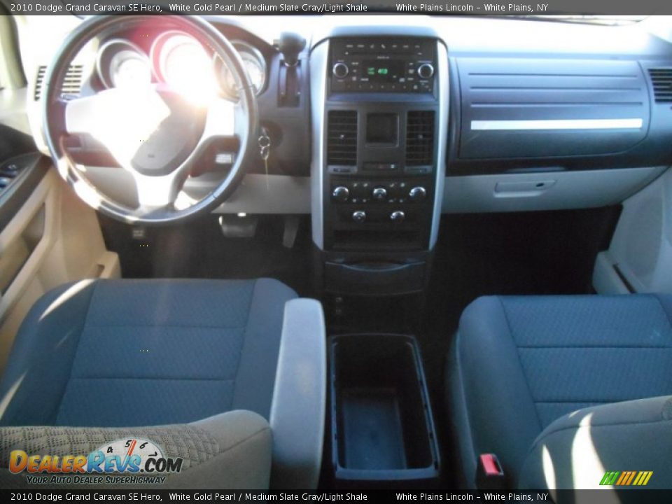 2010 Dodge Grand Caravan SE Hero White Gold Pearl / Medium Slate Gray/Light Shale Photo #16