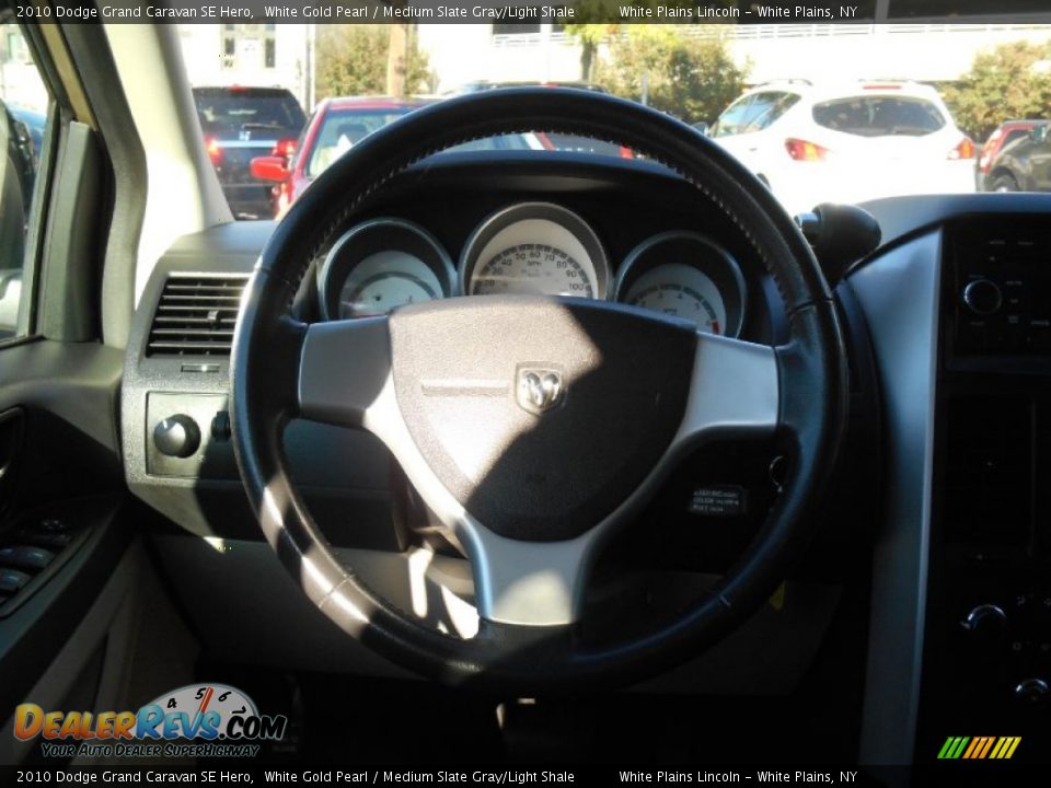 2010 Dodge Grand Caravan SE Hero White Gold Pearl / Medium Slate Gray/Light Shale Photo #17