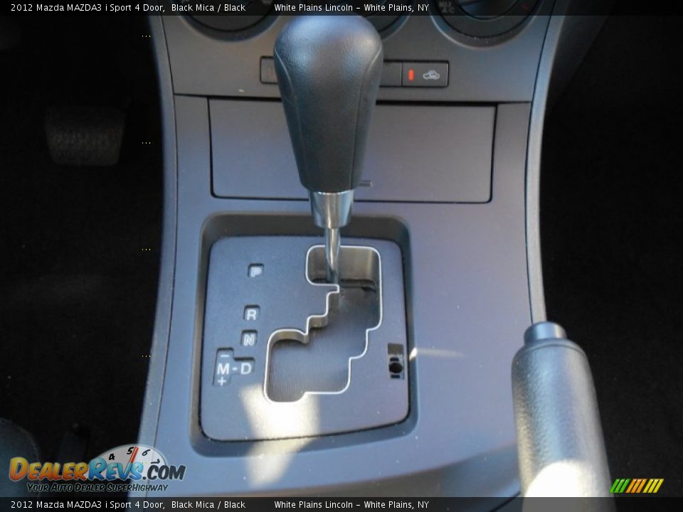 2012 Mazda MAZDA3 i Sport 4 Door Black Mica / Black Photo #20