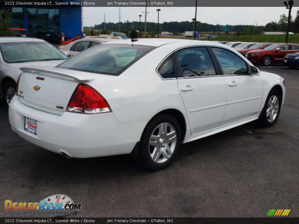 2013 Chevrolet Impala LT Summit White / Ebony Photo #3