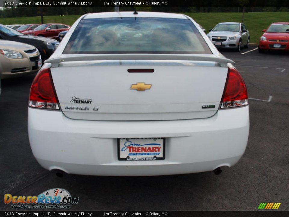 2013 Chevrolet Impala LT Summit White / Ebony Photo #6