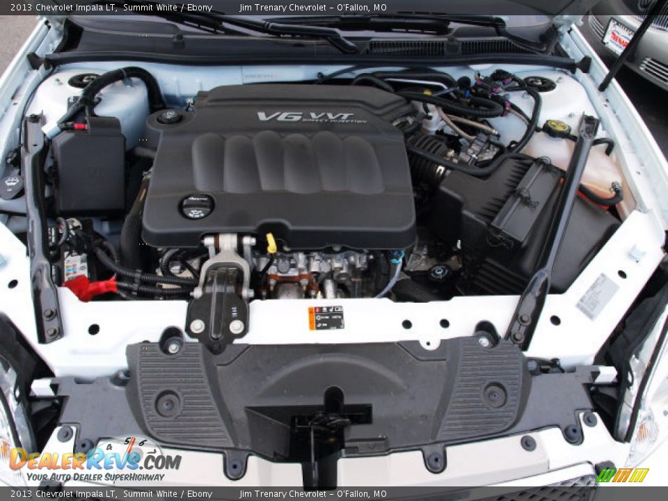 2013 Chevrolet Impala LT Summit White / Ebony Photo #7
