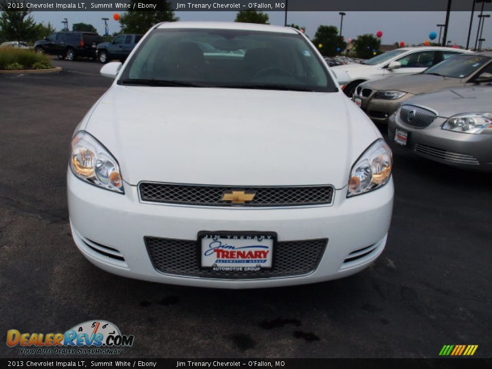 2013 Chevrolet Impala LT Summit White / Ebony Photo #8