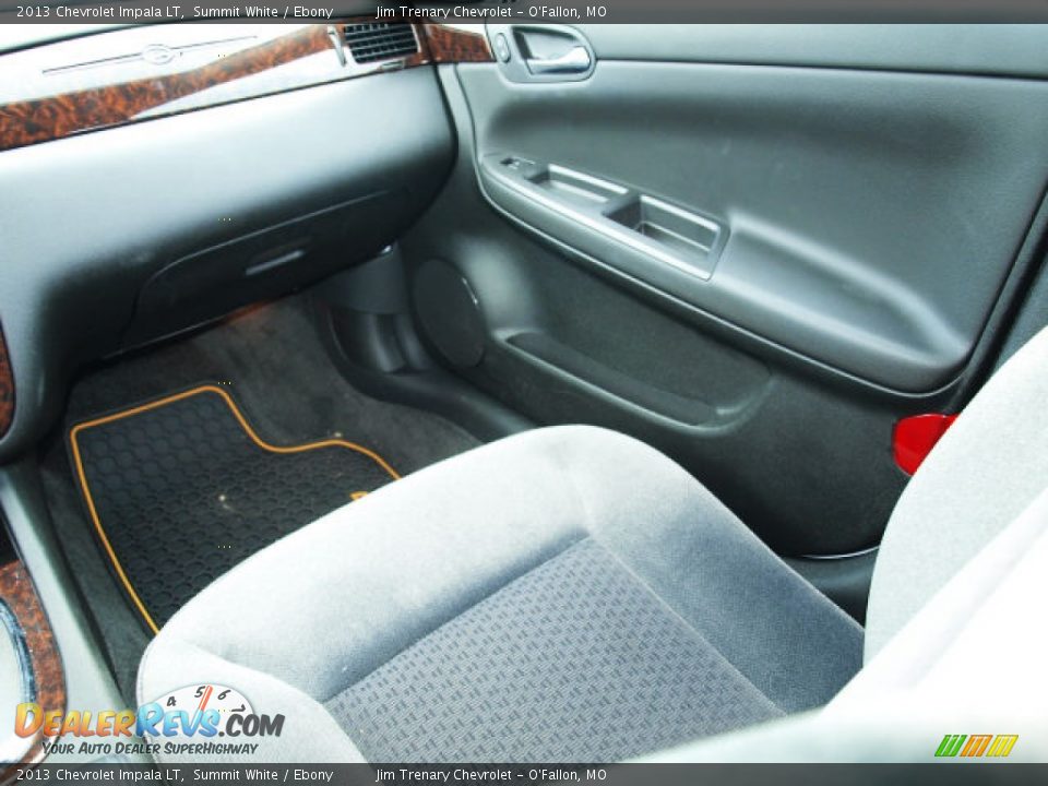 2013 Chevrolet Impala LT Summit White / Ebony Photo #13