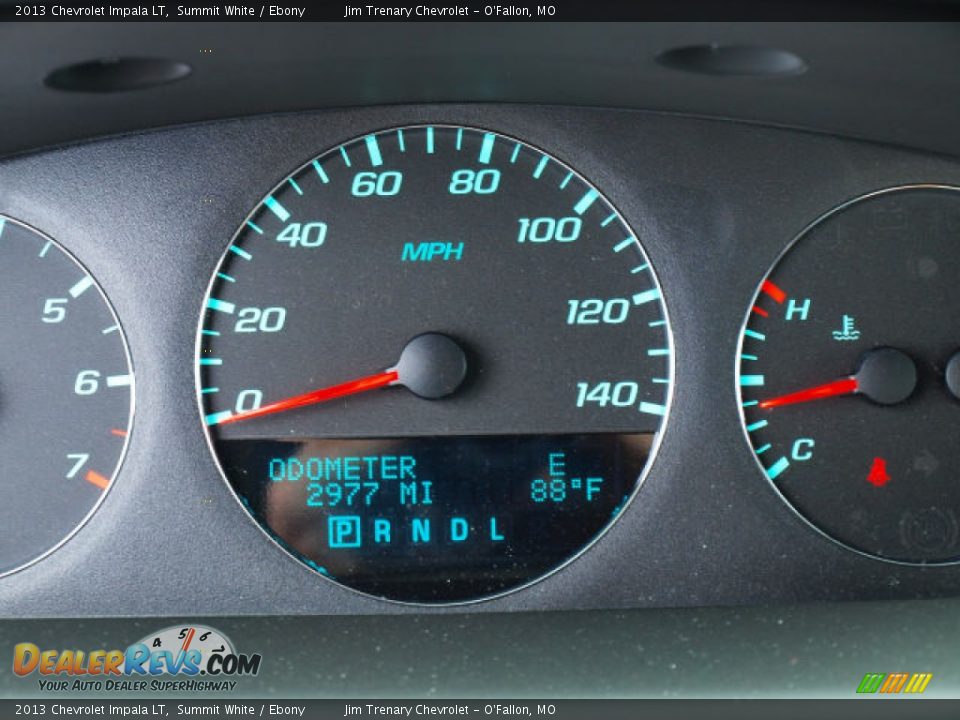 2013 Chevrolet Impala LT Summit White / Ebony Photo #14