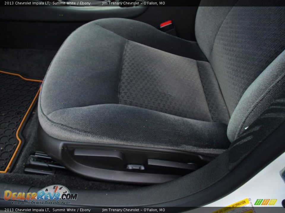 2013 Chevrolet Impala LT Summit White / Ebony Photo #16