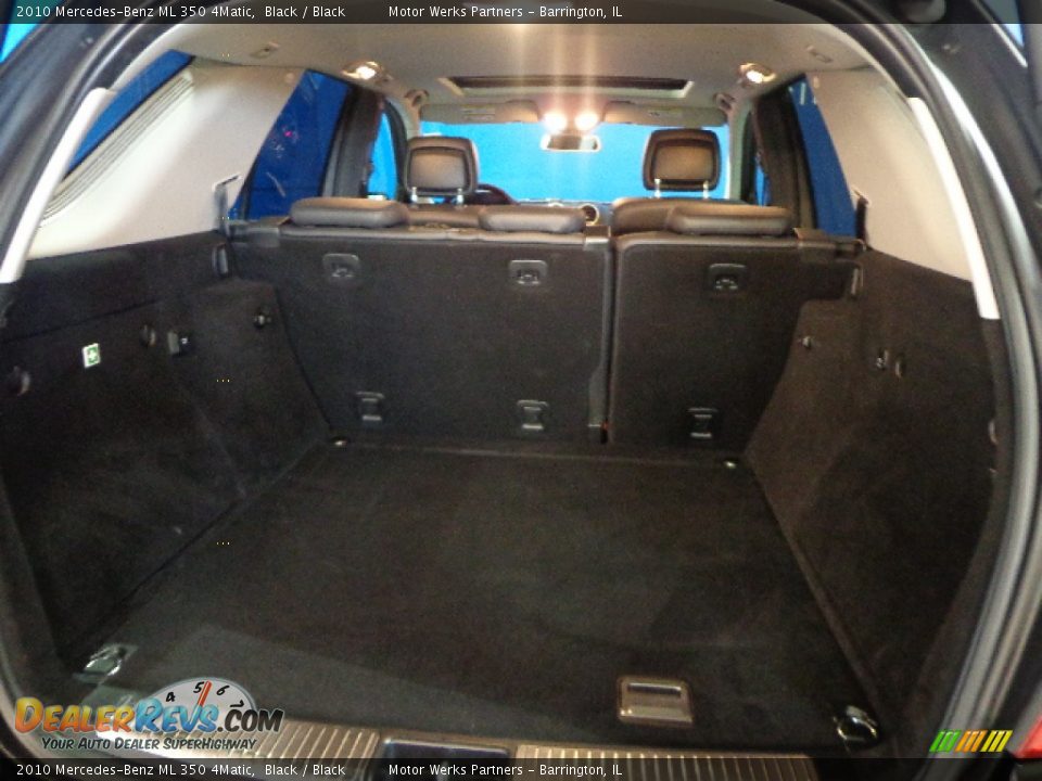 2010 Mercedes-Benz ML 350 4Matic Black / Black Photo #26