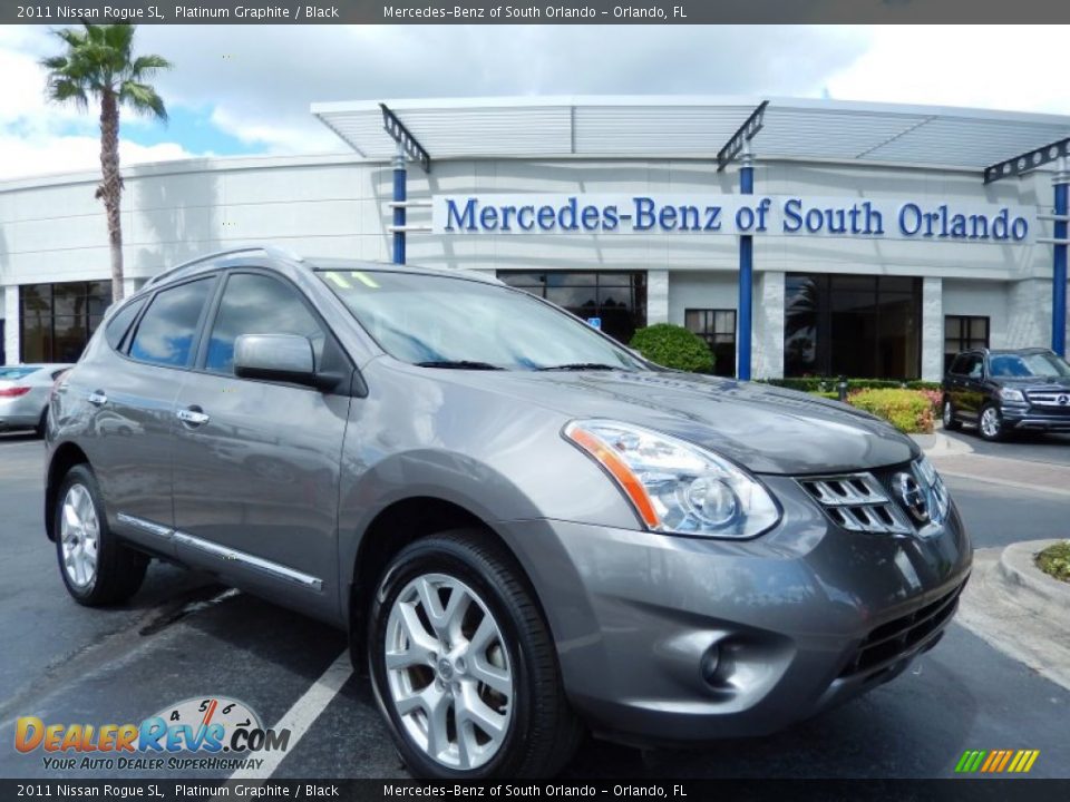 2011 Nissan Rogue SL Platinum Graphite / Black Photo #1
