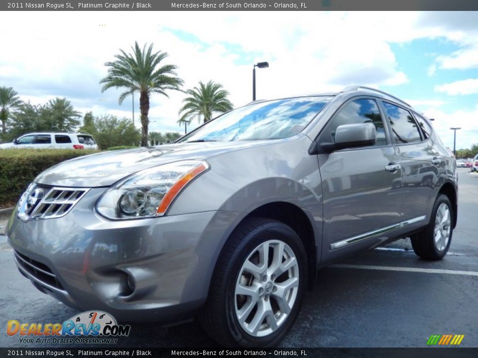2011 Nissan Rogue SL Platinum Graphite / Black Photo #3