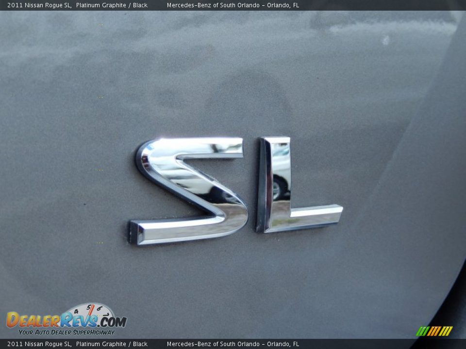 2011 Nissan Rogue SL Platinum Graphite / Black Photo #10