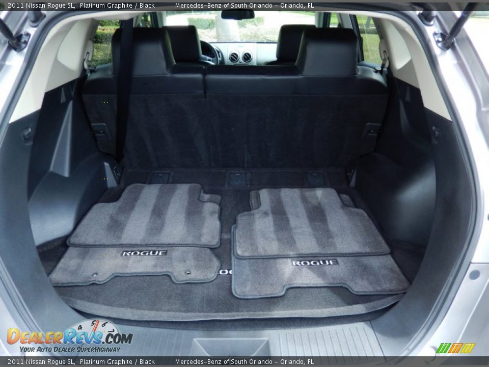 2011 Nissan Rogue SL Platinum Graphite / Black Photo #11