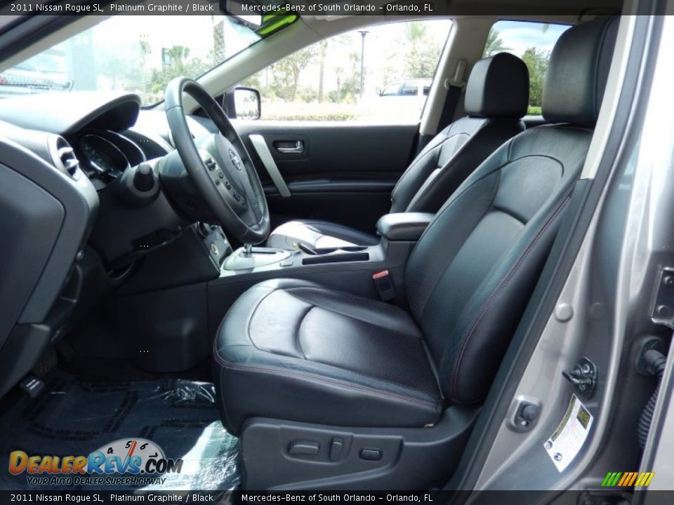2011 Nissan Rogue SL Platinum Graphite / Black Photo #13