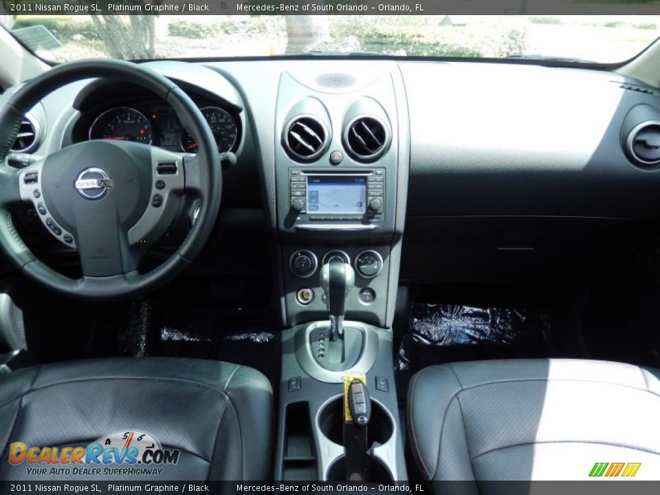 2011 Nissan Rogue SL Platinum Graphite / Black Photo #21