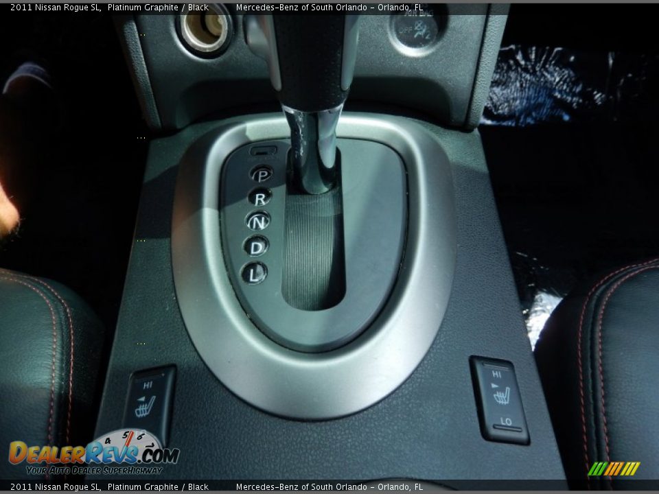 2011 Nissan Rogue SL Platinum Graphite / Black Photo #25