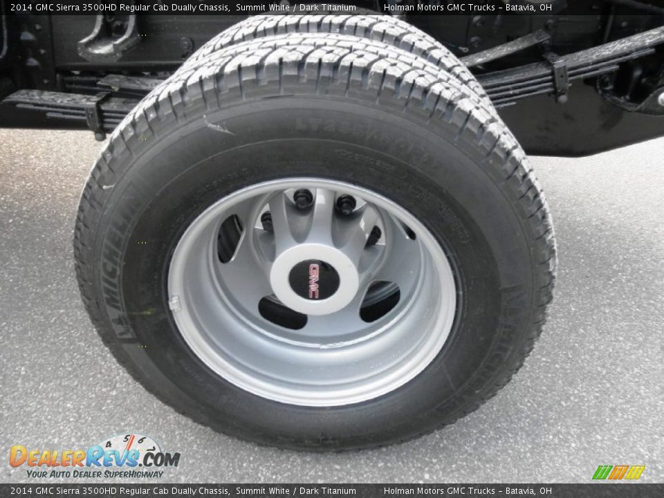 2014 GMC Sierra 3500HD Regular Cab Dually Chassis Wheel Photo #10