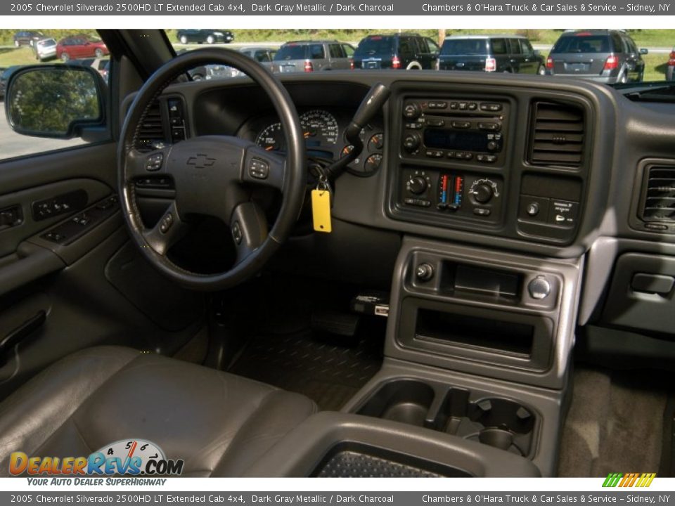 2005 Chevrolet Silverado 2500HD LT Extended Cab 4x4 Dark Gray Metallic / Dark Charcoal Photo #4