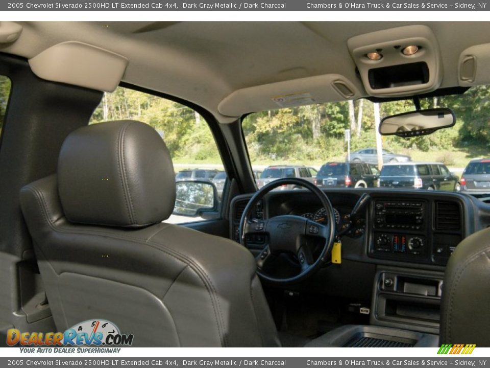 2005 Chevrolet Silverado 2500HD LT Extended Cab 4x4 Dark Gray Metallic / Dark Charcoal Photo #5