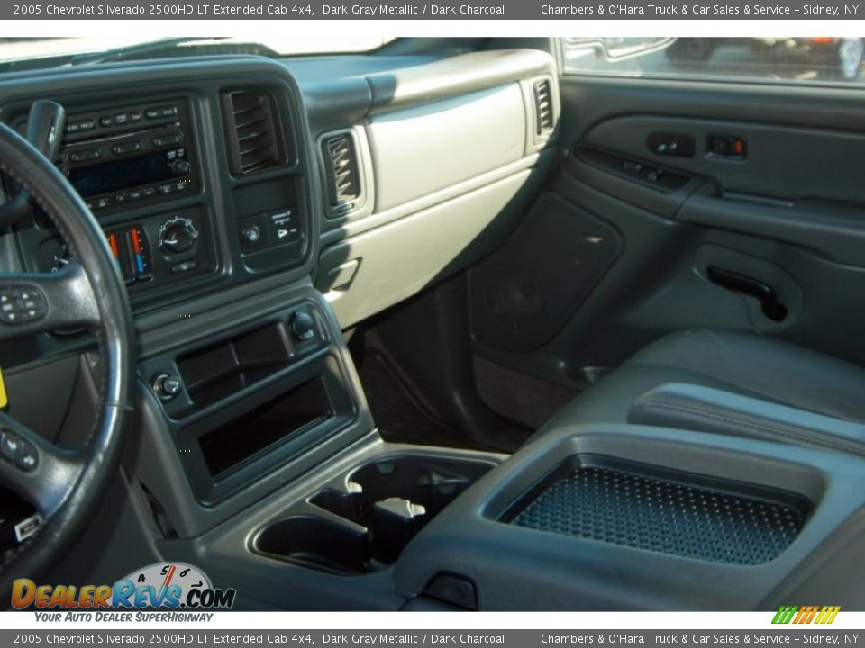 2005 Chevrolet Silverado 2500HD LT Extended Cab 4x4 Dark Gray Metallic / Dark Charcoal Photo #7