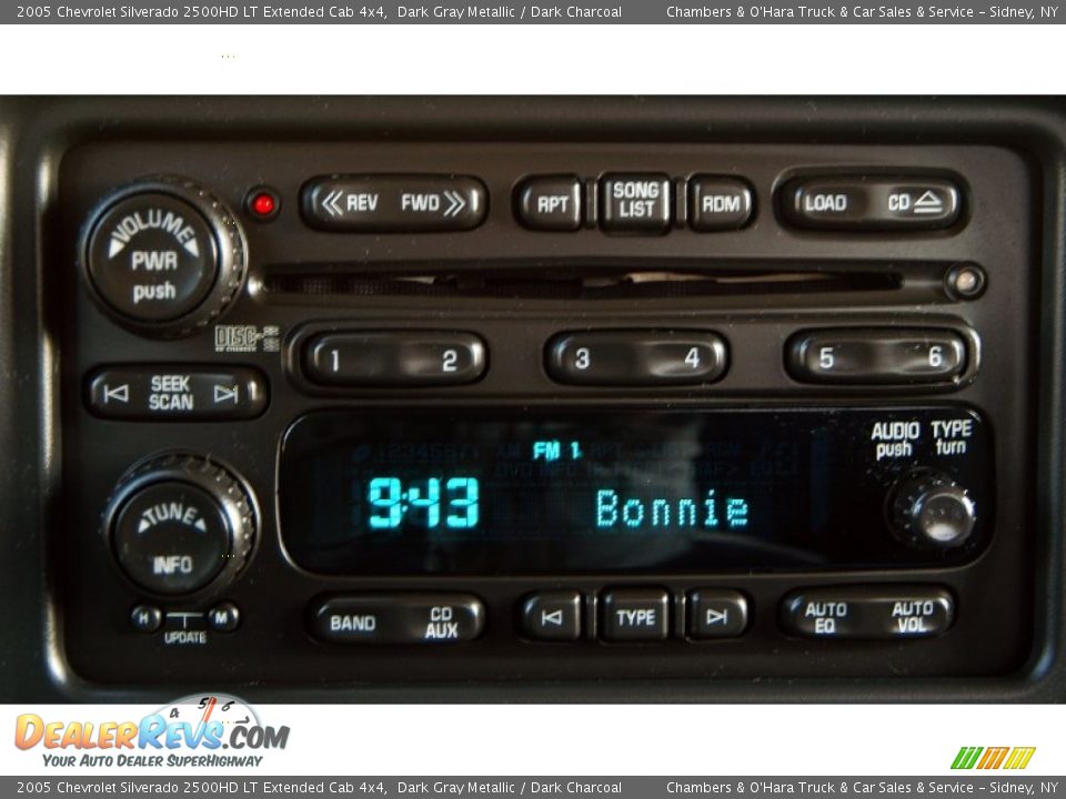 2005 Chevrolet Silverado 2500HD LT Extended Cab 4x4 Dark Gray Metallic / Dark Charcoal Photo #10