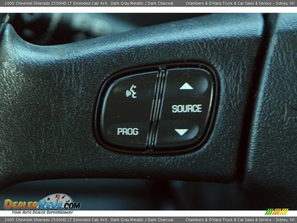 2005 Chevrolet Silverado 2500HD LT Extended Cab 4x4 Dark Gray Metallic / Dark Charcoal Photo #11