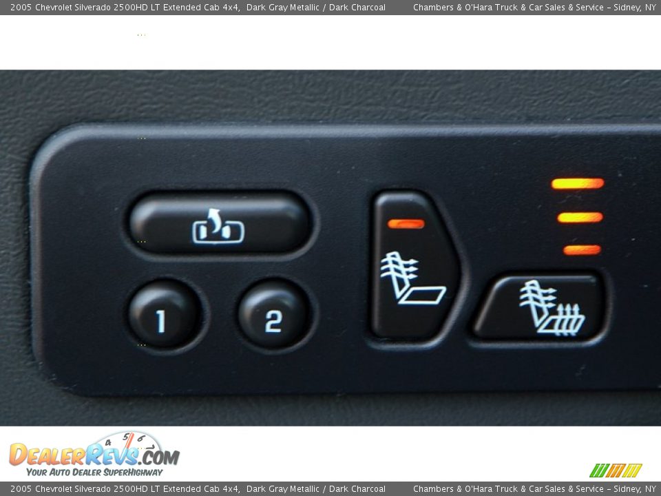 2005 Chevrolet Silverado 2500HD LT Extended Cab 4x4 Dark Gray Metallic / Dark Charcoal Photo #13