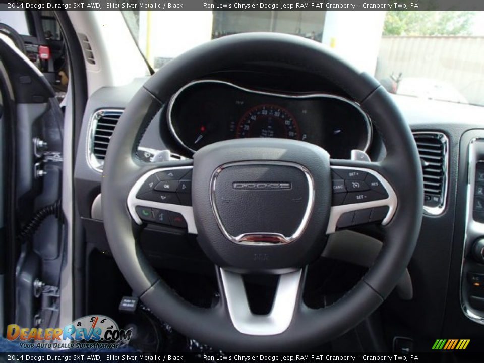 2014 Dodge Durango SXT AWD Steering Wheel Photo #19