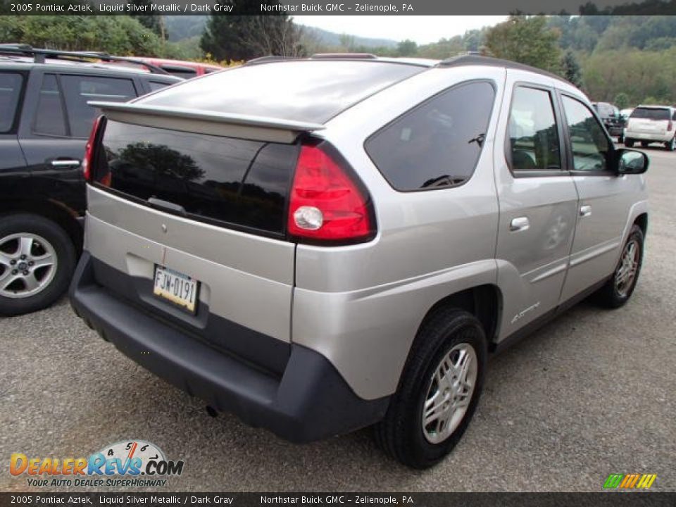 2005 Pontiac Aztek Liquid Silver Metallic / Dark Gray Photo #4